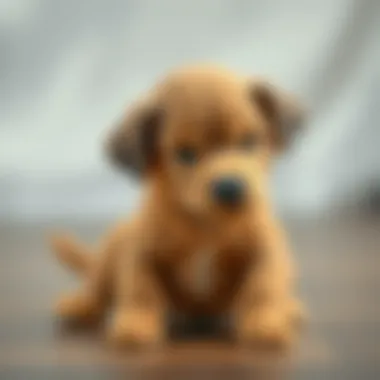 Emotional Development through Puppy Interaction A puppy helping in emotional development of a child