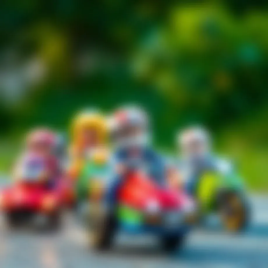 Vibrant characters from Robocar Poli engaging in a rescue mission