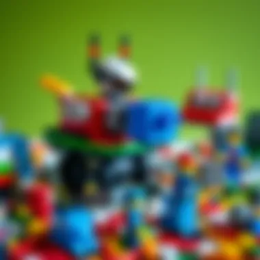 Diverse options of Lego sets