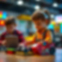 Engaging children in robotic coding