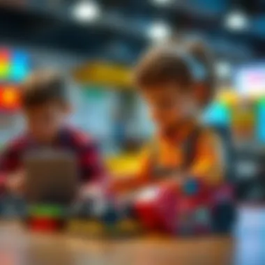 Engaging children in robotic coding