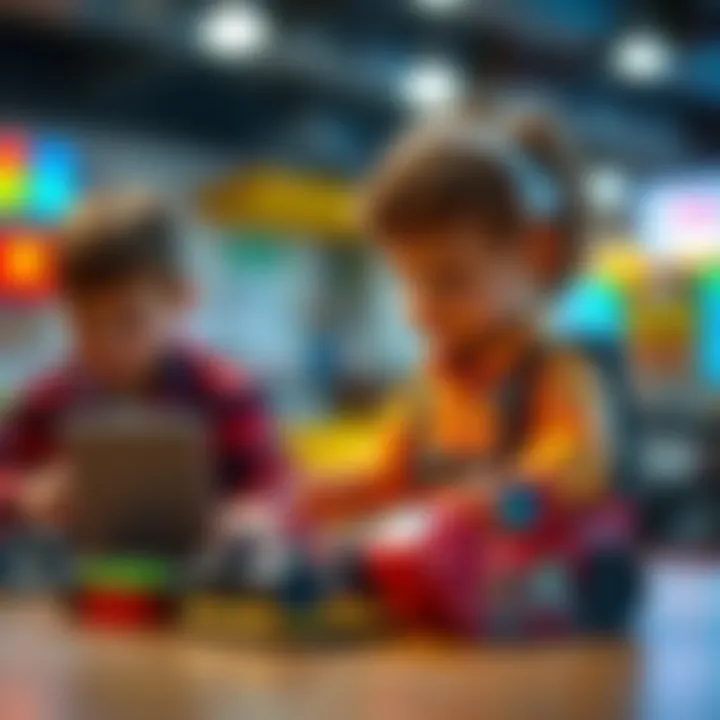 Engaging children in robotic coding