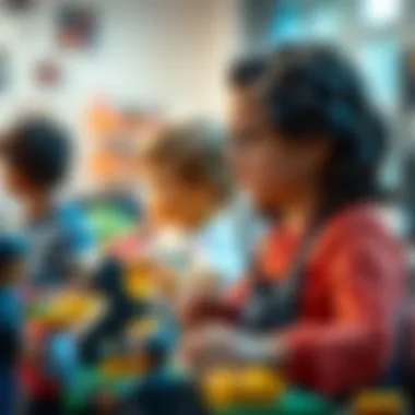 Parents and educators supporting children