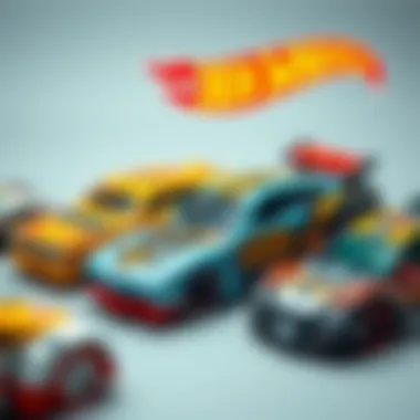 Unique Designs on Hot Wheels Close-up of unique designs on Hot Wheels Star Wars cars