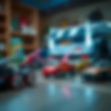 Playtime with Star Wars Hot Wheels Kids enjoying playtime with Star Wars Hot Wheels cars