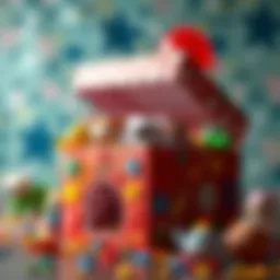 A colorful surprise box filled with toys