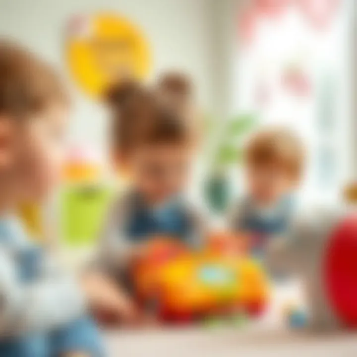 Children engaging in imaginative play with Tina Bebek, showcasing its interactive features