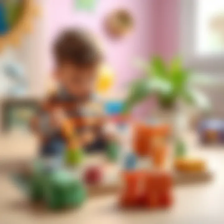 Interactive puzzle game designed for young children