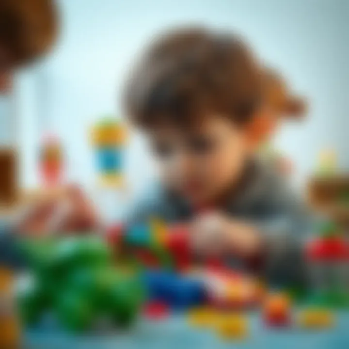 Fostering Creativity Through Play Children engaging in creative play with toys