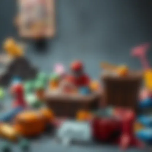 Creative exploration of trash games